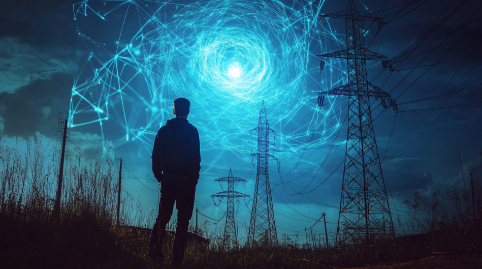 Man Exposed to EMF Radiation