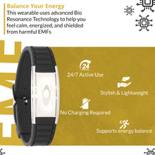 EMF BodyBand Plus Bracelet - Black - Perfectly Imperfect
