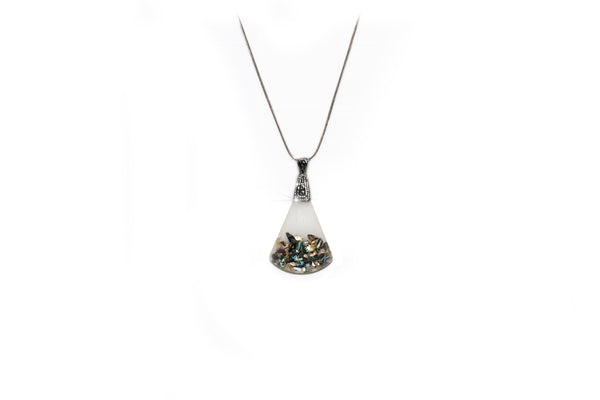 EMF Mediterranean Beauty White Body Shield | Harmonious Wellness Necklace