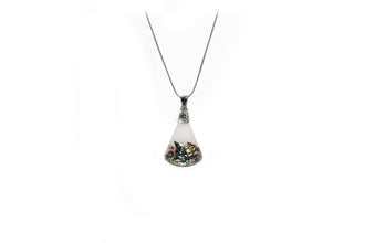 EMF Mediterranean Beauty White Body Shield | Harmonious Wellness Necklace