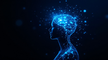 Human body visualization showing cellular communication and electromagnetic field interactions at the cellular level