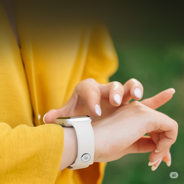 EMF Smart Watch Protection | Smart Watch Button Clip