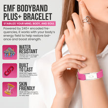 EMF BodyBand Plus+ Wristband - Pink