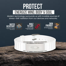 Advanced EMF Protection BodyBand Plus Wristband - White