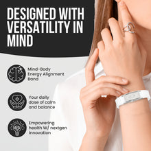 Advanced EMF Protection BodyBand Plus Wristband - White