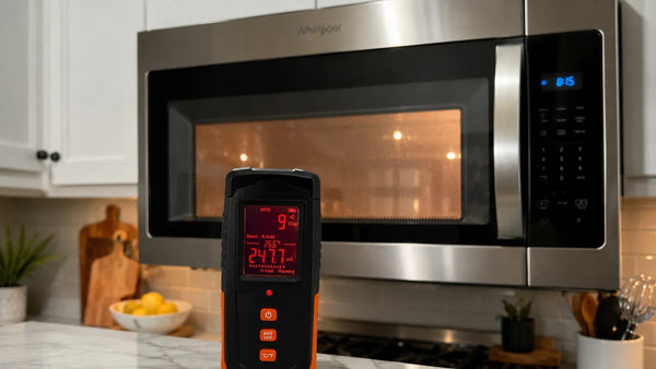 Whirlpool Microwave EMF Test: Real-World Measurements During Standby and Operation