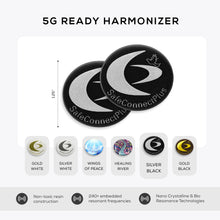 EMF Mega Shield - Silver on Black