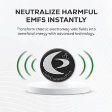EMF Mega Shield - Silver on Black
