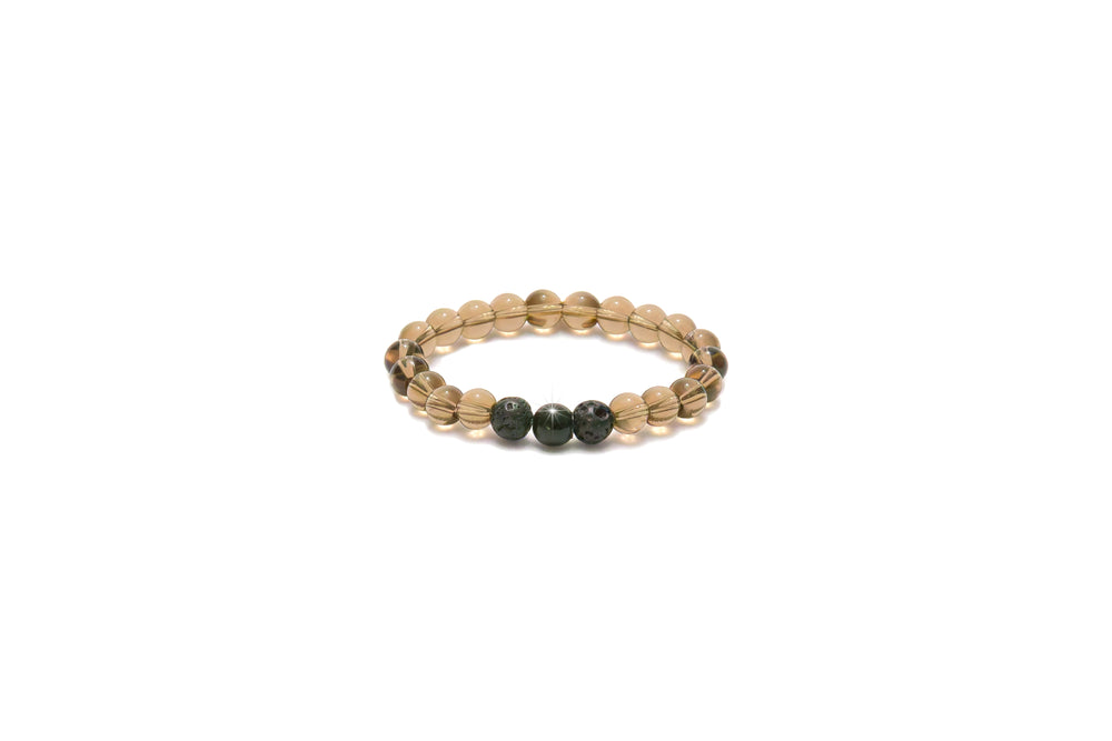 EMF Bead Bracelet -AMBER