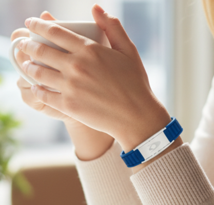 Bio Resonance EMF Bracelet - Blue