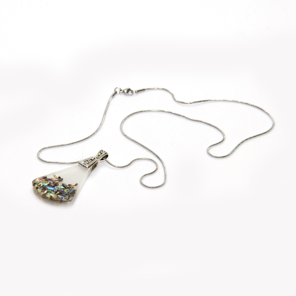 
                  
                    EMF Mediterranean Beauty White Body Shield | Harmonious Wellness Necklace
                  
                