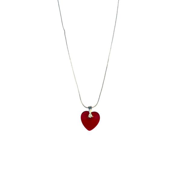 EMF Protection Necklace – Premium Red Heart Pendant