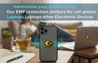 EMF Mega Shield - Gold on Black