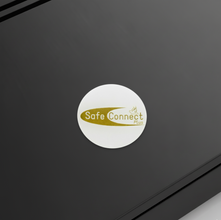 EMF Mega Shield for Routers- Gold on White