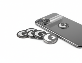 EMF Mega Shield - Silver on Black