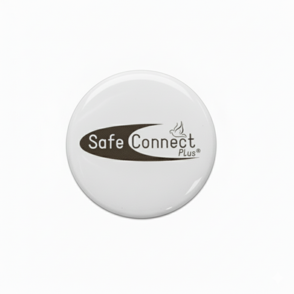 Sleek EMF Shield for Modern Devices (Silver on White)