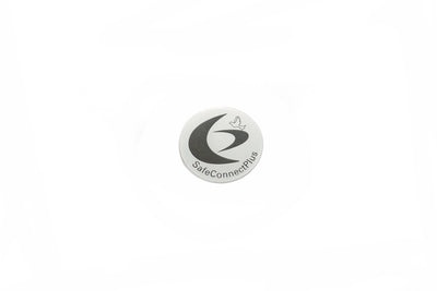EMF Mega Shield - Silver on White