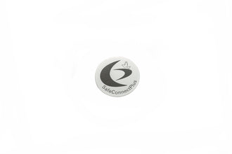 EMF Mega Shield - Silver on White