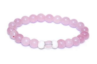 EMF Bead Bracelet - Pink