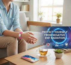 EMF BodyBand Plus+ Wristband - Pink