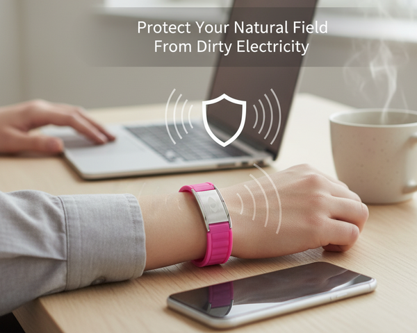EMF BodyBand Plus+ Wristband - Pink