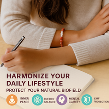 Energy Healing EMF Protection Bracelet - Red
