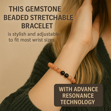 EMF Defense Bead Bracelet - Sunstone