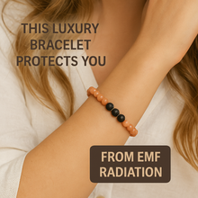 EMF Defense Bead Bracelet - Sunstone