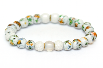 Harmonising EMF Bead Bracelet - Sunflower