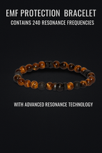 EMF Men’s Lava Bead Bracelet - Tiger