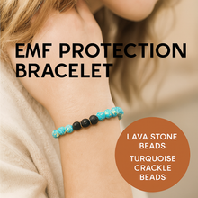 Turquoise EMF Protection Bead Bracelet