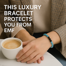 Turquoise EMF Protection Bead Bracelet
