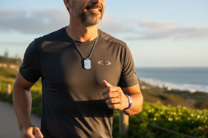 EMF protection wearables worn daily by Safe Connect Plus