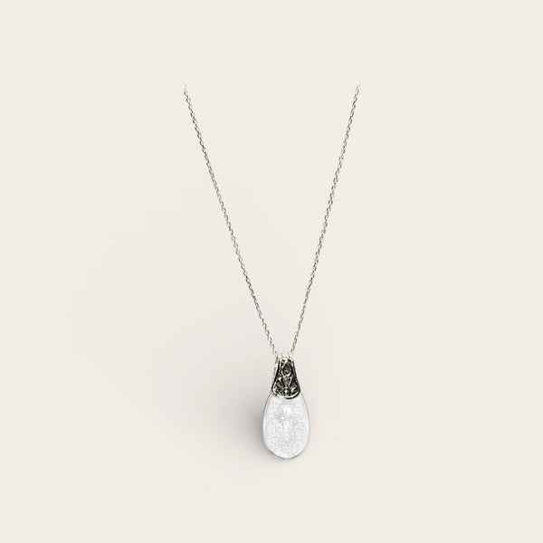 Simply Elegant EMF Protection Body Shield pendant with Nano Crystalline technology on silver chain