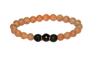 EMF Defense Bead Bracelet - Sunstone