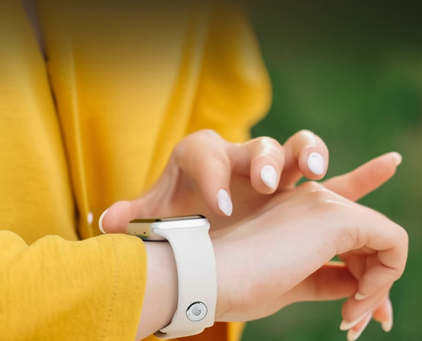 EMF Smart Watch Protection | Smart Watch Button Clip
